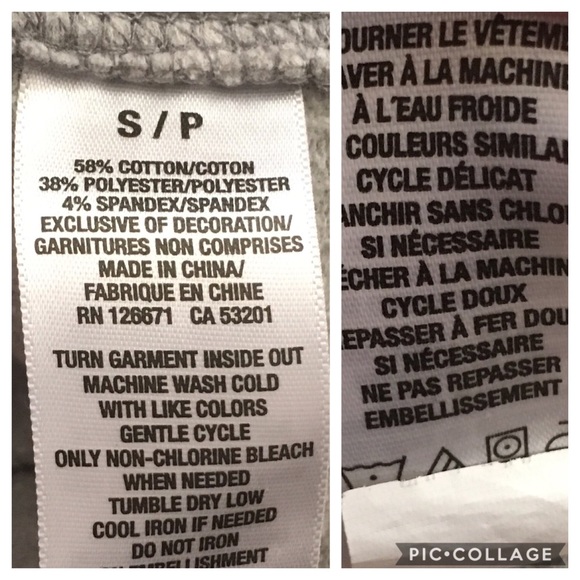 Aéropostale 1987 Gray Embroidery Hoodie Sweatshirt - Picture 5 of 6